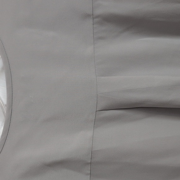 Lafayette 148 100% Silk Gray Women's Dress Tunic Size XXL - Picture 7 of 8